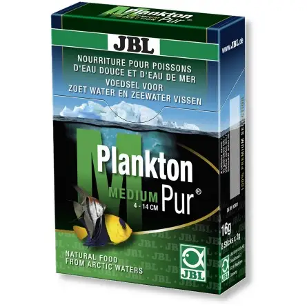 JBL - PlanktonPur M2 - 8 bastões de 2g - Zooplâncton natural JBL - PlanktonPur M2 - 8 bastões de 2g - Zooplâncton natural