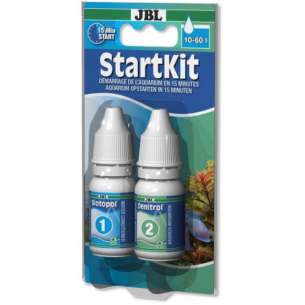 JBL - StarterKit - 2x15ml - Bactéries de démarrage pour aquarium