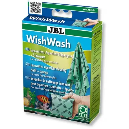 JBL - WishWash - Esponja de aquário e pano de janela JBL - WishWash - Esponja de aquário e pano de janela