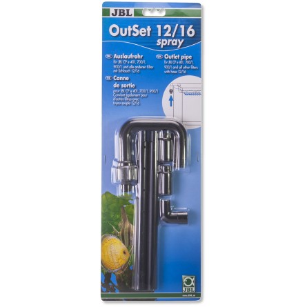 JBL - OutSet 12/16 spray - Kit de descarga de agua con barra rociadora