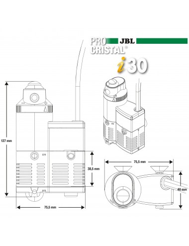 JBL - CristalProfi i30 greenline filter - Za akvarije do 40l