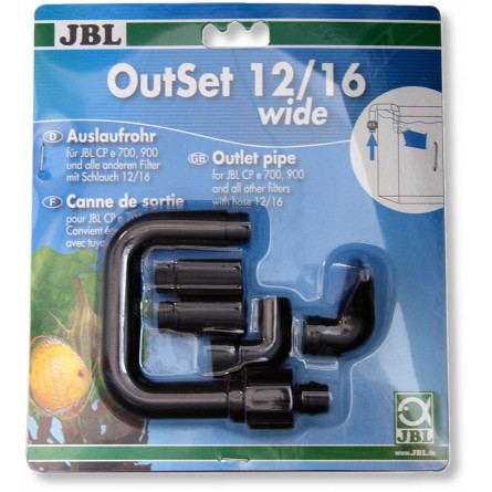 JBL - OutSet 12/16 wide - Komplet za povrat vode s mlaznicom