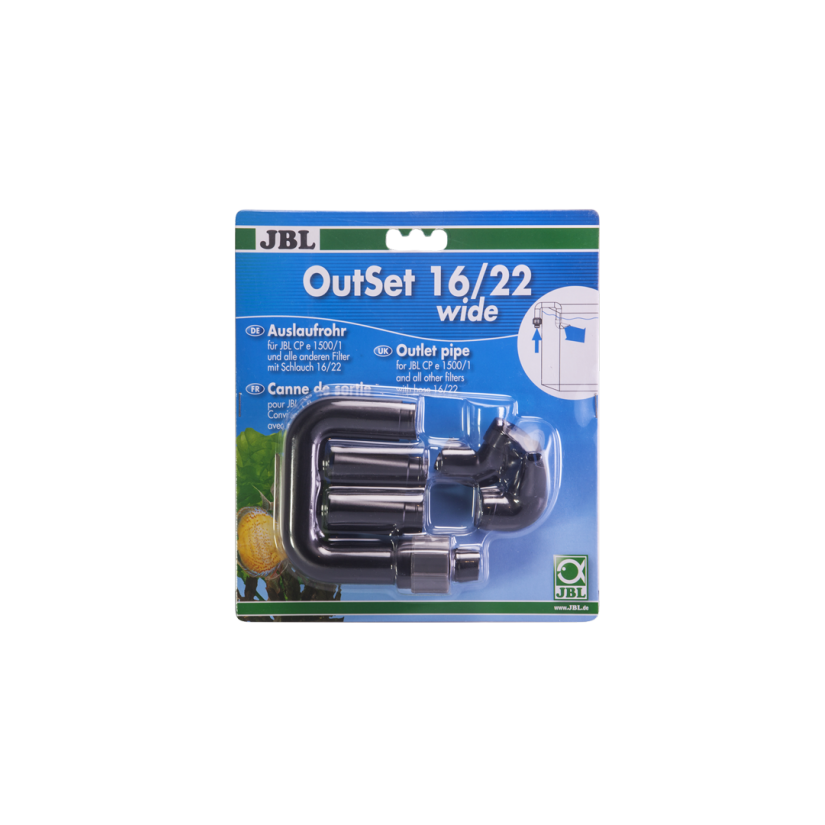 JBL - OutSet 16/22 wide - Kit de retour d'eau avec buse