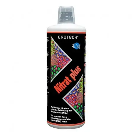 GROTECH - Nitrat Plus - 1000ml - Nitraatoplossing voor aquarium GROTECH - Nitrat Plus - 1000ml - Nitraatoplossing voor aquarium