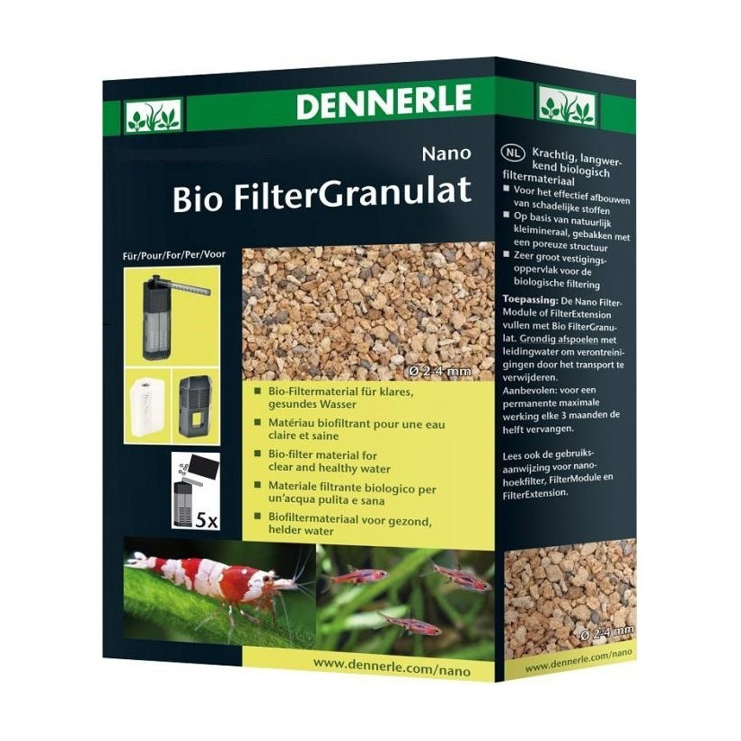 DENNERLE - Nano BioFilterGranulat - 300 ml - Filtratiematerialen