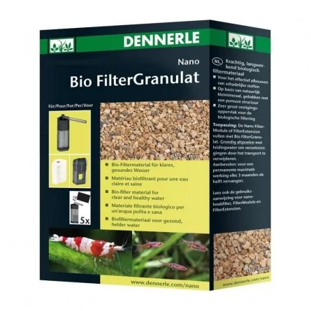 DENNERLE - Nano BioFilterGranulat - 300 ml - Materiali filtranti
