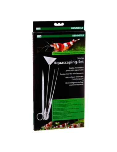 DENNERLE - Nano Aquascaping-Set (scissors, tweezers, spatula)
