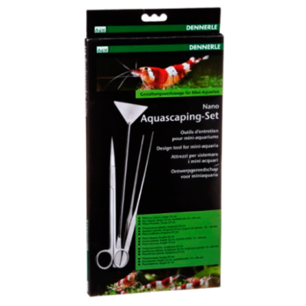 DENNERLE - Nano Aquascaping-Set (škare, pinceta, lopatica) DENNERLE - Nano Aquascaping-Set (škare, pinceta, lopatica)