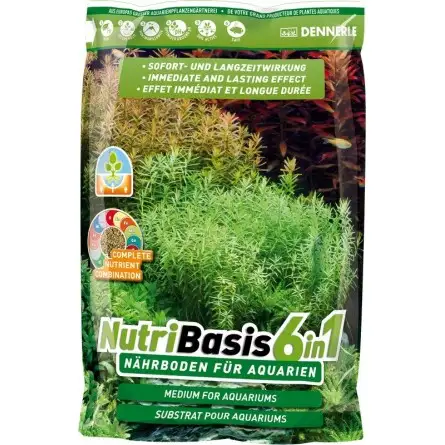DENNERLE - NutriBasis 6 in 1 - 9.6 kg - Aquarium nutrient substrate DENNERLE - NutriBasis 6 in 1 - 9.6 kg - Aquarium nutrient substrate