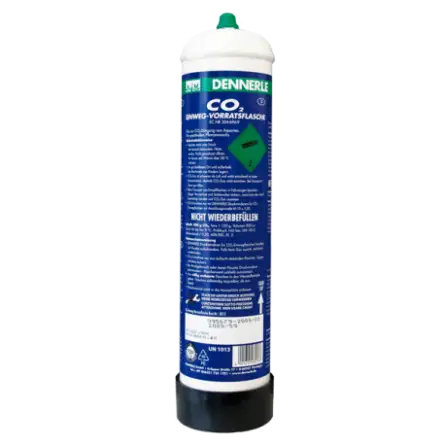 DENNERLE - Botella de CO2 desechable - 1200 g DENNERLE - Botella de CO2 desechable - 1200 g