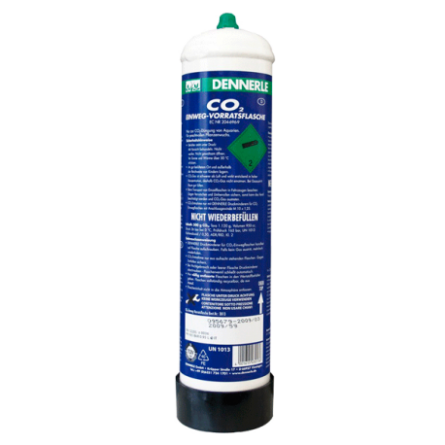 DENNERLE - Bouteille CO2 jetable - 1200 g