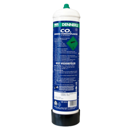 DENNERLE - Botella de CO2 desechable - 500g DENNERLE - Botella de CO2 desechable - 500g