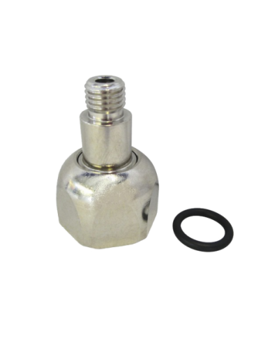 DENNERLE -  Adaptateur CO2 de jetable sur rechargeable