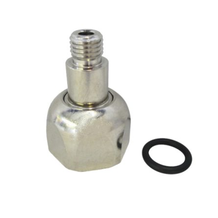 DENNERLE -  Adaptateur CO2 de jetable sur rechargeable