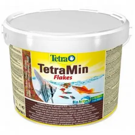 TETRA - TetraMin Flackes - 5L - Aliments en flocons pour poissons TETRA - TetraMin Flackes - 5L - Aliments en flocons pour poissons
