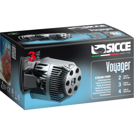 SICCE - Voyager 2 - Brühpumpe 3000 l/h SICCE - Voyager 2 - Brühpumpe 3000 l/h