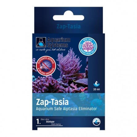SISTEMAS DE AQUÁRIO - Zap-Tasia - 20ml - Tratamento para aiptasias