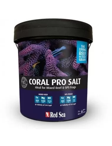 MAR ROJO - Sal Coral Pro - 22 kg (660 Litros)