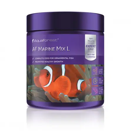 AQUAFOREST - AF Marine Mix L - 120g - Nourriture pour poissons carnivores AQUAFOREST - AF Marine Mix L - 120g - Nourriture pour poissons carnivores