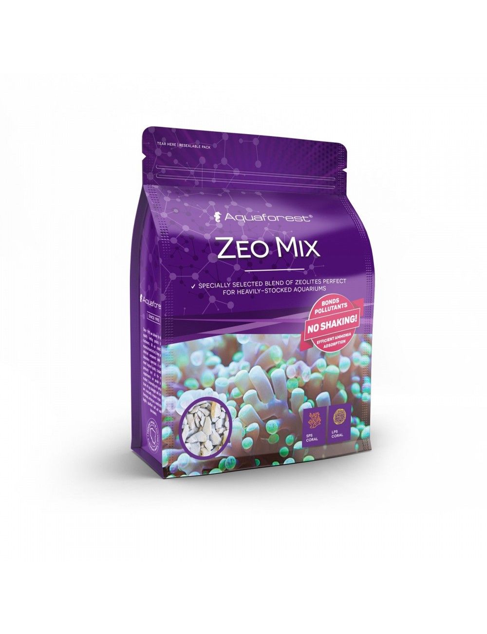 AQUAFOREST - Zeomix - 1kg - Zéolites pour aquarium