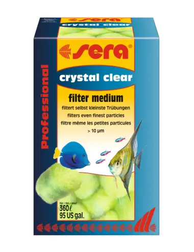 SERA - Crystal Clear Professional - 12 pcs - Média de filtration