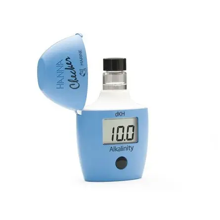 Hanna Instruments - Mini fotômetro verificador de alcalinidade dKH - HI772 Hanna Instruments - Mini fotômetro verificador de alcalinidade dKH - HI772