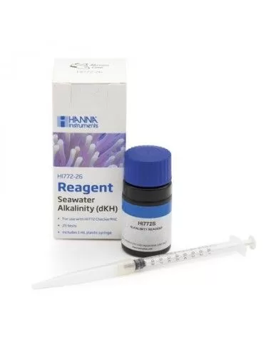 Hanna Instruments - Reagent for dKh Alkalinity Checker (HI772), 25 tests