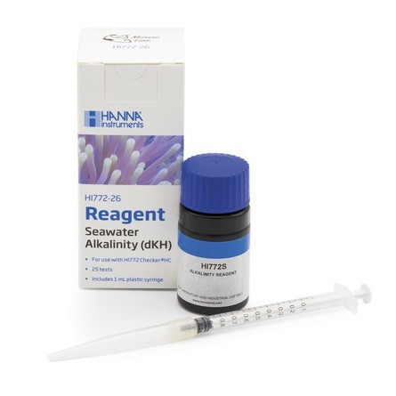 Hanna Instruments - Reagent for dKh Alkalinity Checker (HI772), 25 tests