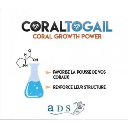 ADS - Coral Togail - 2l - Booster de croissance pour coraux