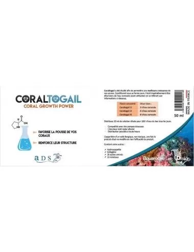 ADS - Coral Togail - 2l - Booster de croissance pour coraux