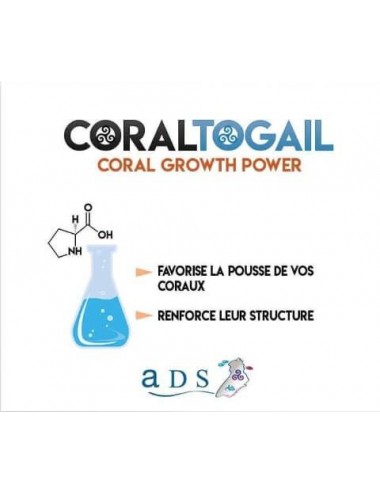 ADS - Coral Togail - 4L - Impulsionador do crescimento de corais