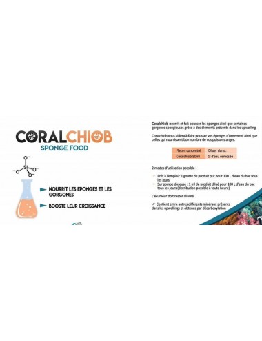 ADS - Coral Chiob - 50ml - Nutrient supplement for sponges