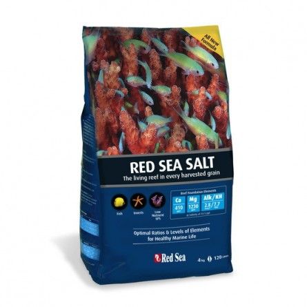 MAR ROJO - Sal Red Sea - Saco 4kg - 120 litros MAR ROJO - Sal Red Sea - Saco 4kg - 120 litros