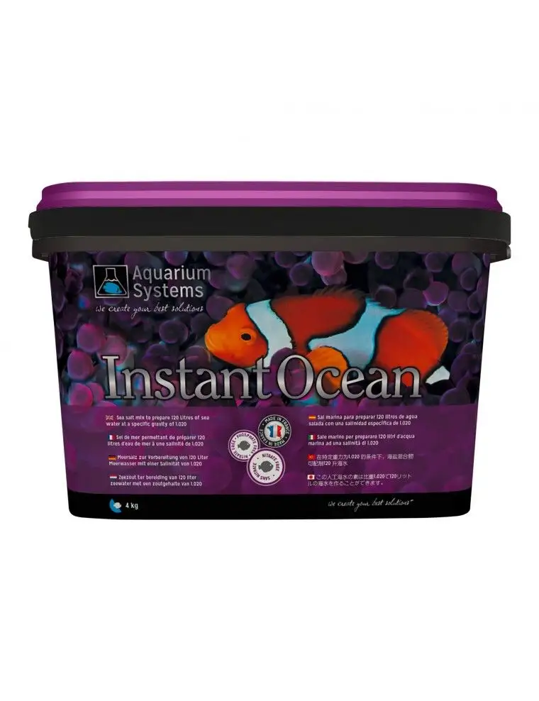 ACQUARIUM SYSTEMS - Ocean Instant Salt - Secchiello da 4Kg