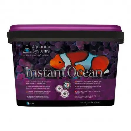 AQUARIUM SYSTEMS - Sal marinho instantâneo - Balde de 4Kg AQUARIUM SYSTEMS - Sal marinho instantâneo - Balde de 4Kg