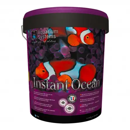 AQUARIUM SYSTEMS - Sal marinho instantâneo - Balde de 20Kg AQUARIUM SYSTEMS - Sal marinho instantâneo - Balde de 20Kg