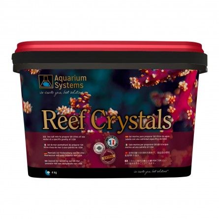 AQUARIUM SYSTEMS - Riffkristallsalz - 4 kg AQUARIUM SYSTEMS - Riffkristallsalz - 4 kg