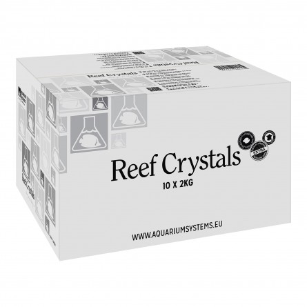 AQUARIUM SYSTEMS - Reef Crystals Salt - 10 x 2kg bags AQUARIUM SYSTEMS - Reef Crystals Salt - 10 x 2kg bags