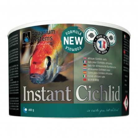 AQUARIUM SYSTEMS - Instant Cichlid - 400gr - Salt for Cichlid