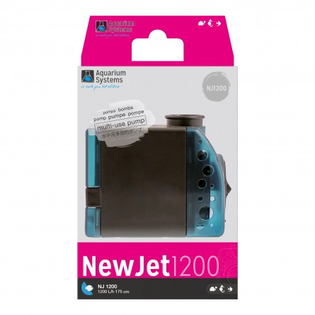 SISTEMI PER ACQUARIO - NewJet 1200 - 1200 l/h - Pompa per acquario SISTEMI PER ACQUARIO - NewJet 1200 - 1200 l/h - Pompa per acquario
