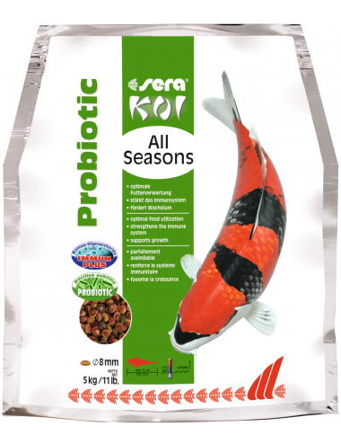 SERA - Koi All Seasons Probiotic - 5kg - Premium voer voor Koi