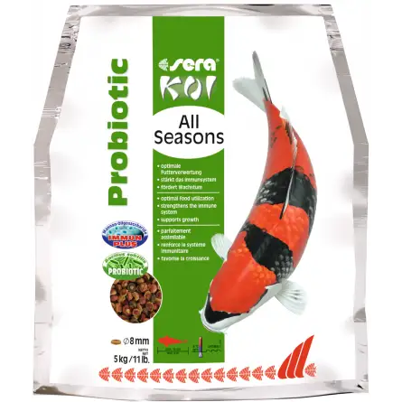 SERA - Koi All Seasons Probiotic - 5kg - Alimento premium per Koi SERA - Koi All Seasons Probiotic - 5kg - Alimento premium per Koi
