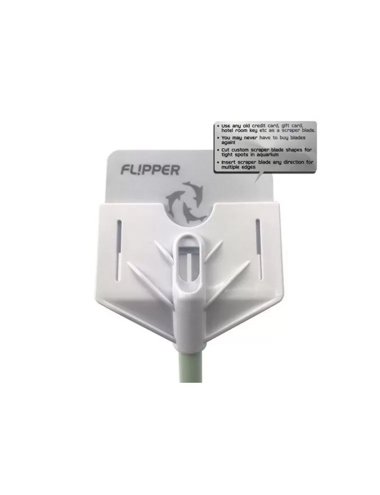 FLIPPER - Flipper Platinum Scraper - 45 cm - Grattoir pour aquarium