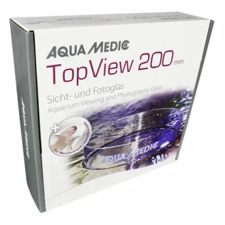 AQUA MEDIC - Top View 200 mm - Cristal de observación y fotografía para acuarios AQUA MEDIC - Top View 200 mm - Cristal de observación y fotografía para acuarios