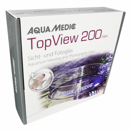 AQUA MEDIC - Top View 200 mm - Steklo za opazovanje in fotografiranje akvarija