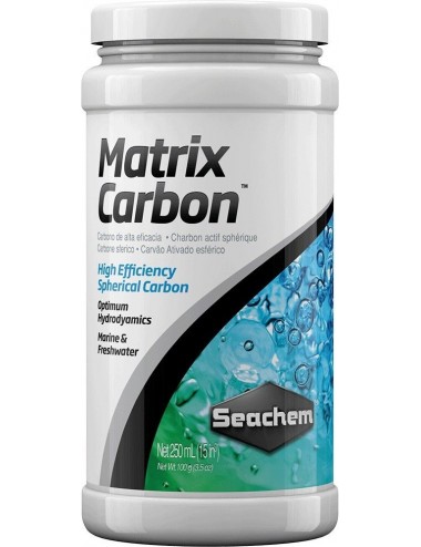 SEACHEM - Matrix Carbon - 250 ml - Carbone attivo - Perline
