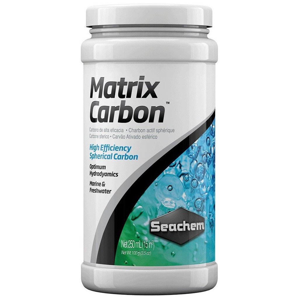 SEACHEM - Matrix Carbon - 250 ml - Carbón activado - Perlas