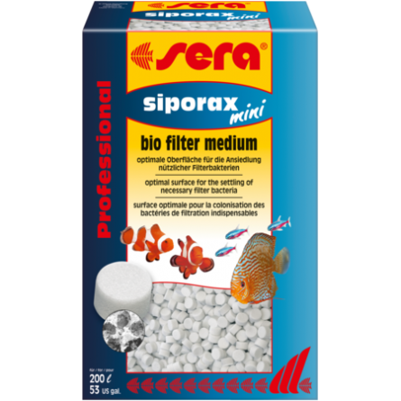 SERA - Siporax Mini Professional - 1000ml - Céramique de filtration Sera - 1