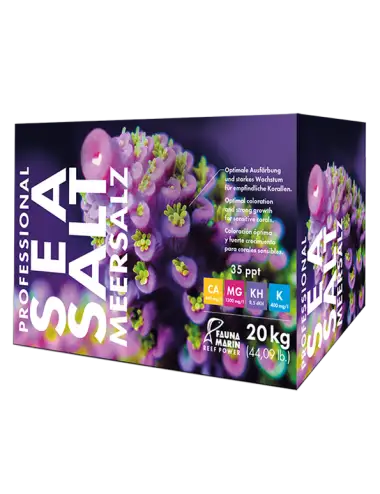 FAUNA MARIN - Professional Sea Salz - 20 kg Carton - Fauna Marin reef aquarium sea salt - 1