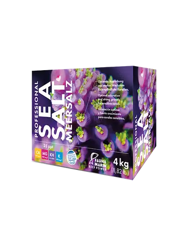 FAUNA MARIN - Professional Sea Salz - 4 kg karton - Morska sol za grebenske akvarije